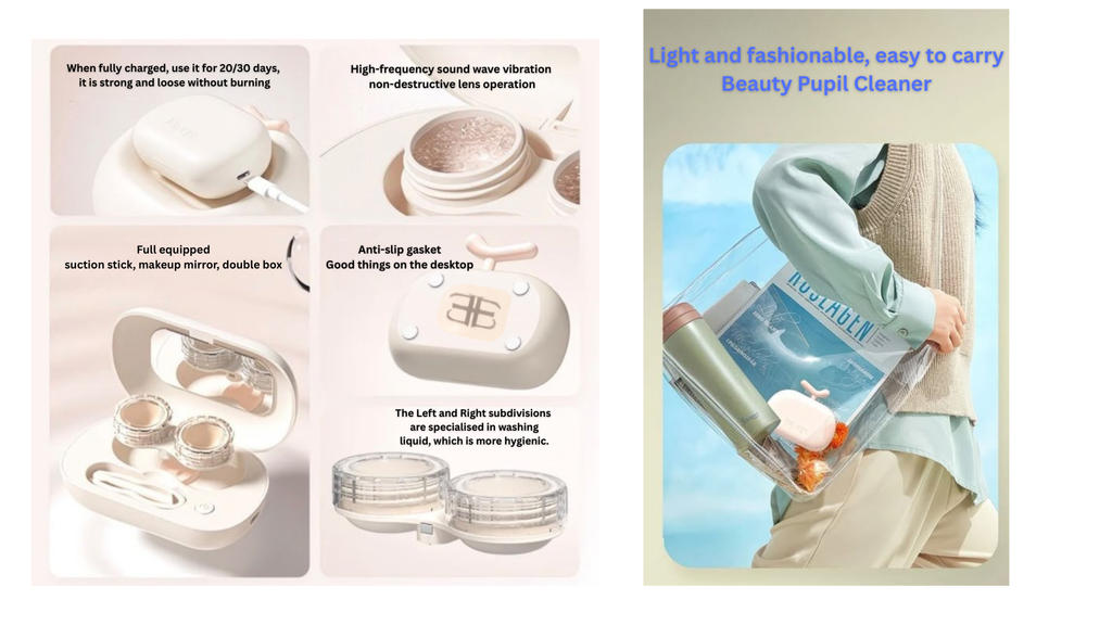 Ultrasonic Cleaner Contact Lenses